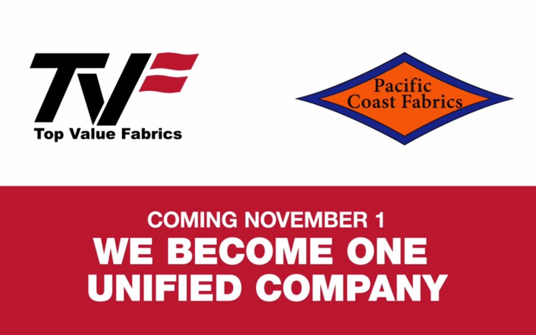 TVF Acquires Pacific Coast Fabrics