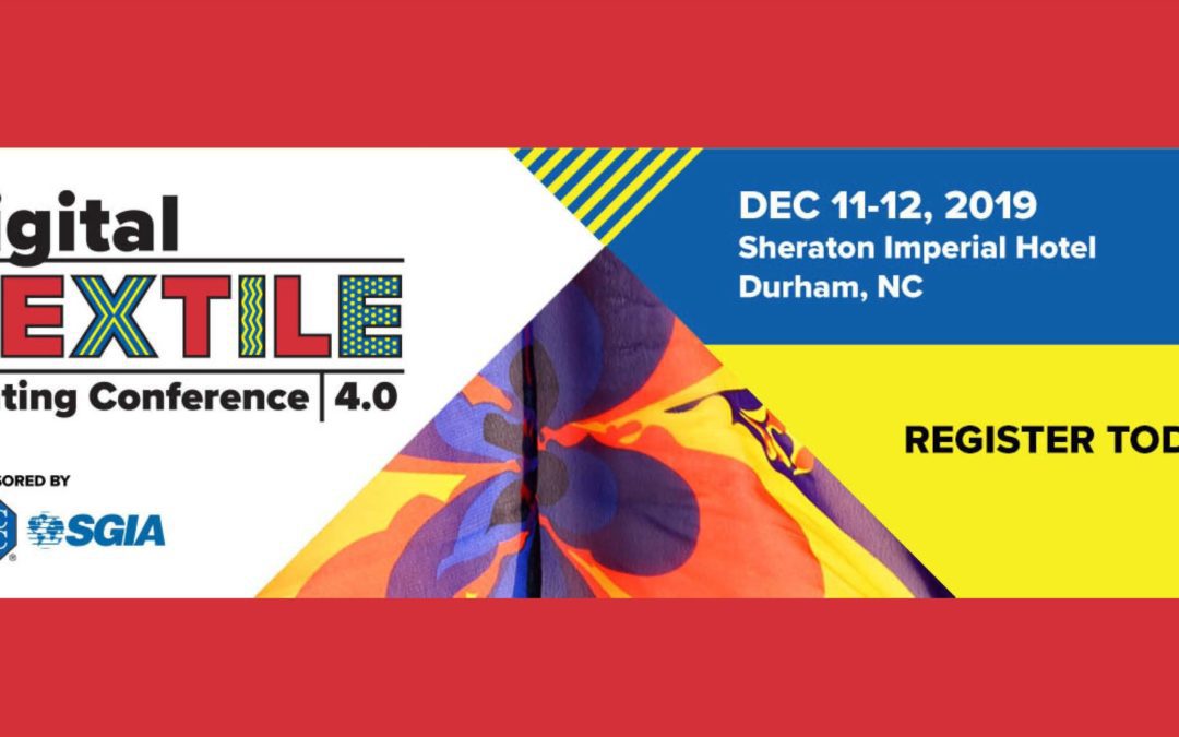 Join Us at the AATCC/SGIA Digital Textile Printing Conference 4.0