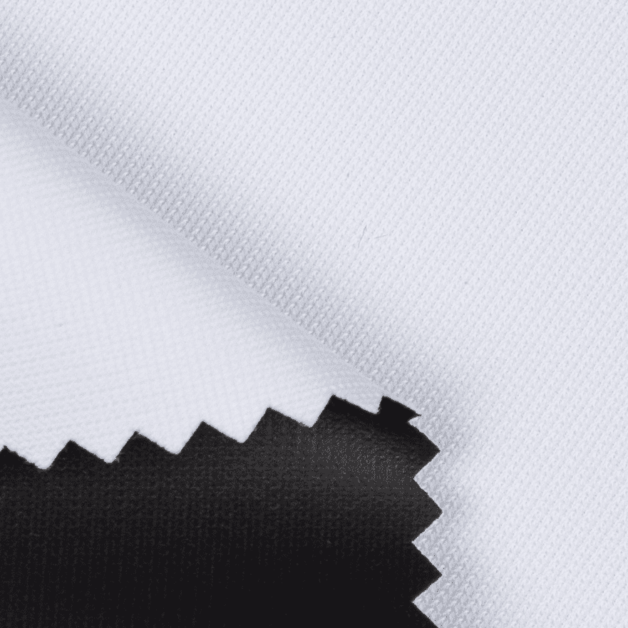 Coated Cotton Canvas White (Optic White) - Cotton Fabric