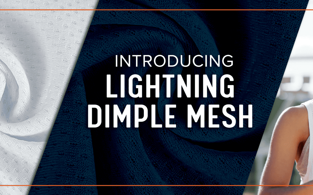 TVF’s Lightning Dimple Mesh Strikes Out Moisture Without Chemical Finish