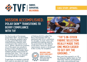 TVF & Polar Skin Partner for Berry Compliance