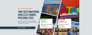 See You at PRINTING United Expo and Advanced Textiles Expo 2026 Website Blog Graphic Fall Trade Show Schedule